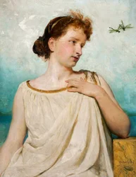 Porträt von Irena Poswikowna-Solska